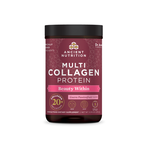 Multi Collagen Powder Beauty 9.74oz (Ancient Nutrition) Front