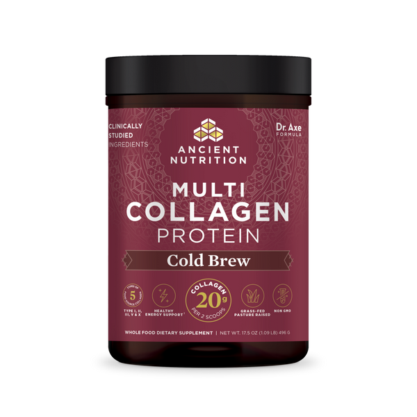 Multi Collagen Protein Cold Brew (Ancient Nutrition) Front