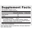 Multi Collagen Protein Cucumber Lime (Ancient Nutrition) Supplement Facts