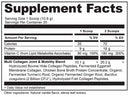 Multi Collagen Protein Joint+Mobility Vanilla (Ancient Nutrition) Supplement Facts