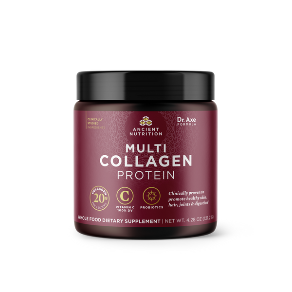 Multi Collagen Protein Powder 12 servings (Ancient Nutrition) Front