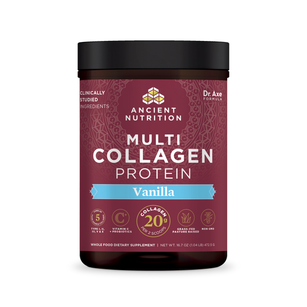 Multi Collagen Vanilla Powder (Ancient Nutrition)