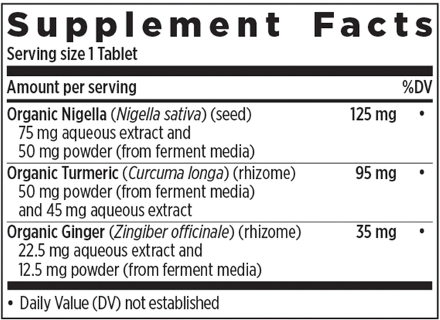 Multi-Herbal One Daily (New Chapter) Supplement Facts