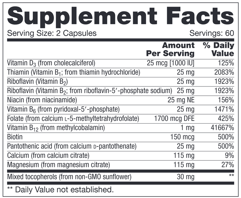 Multi-Lite SAP (NFH Nutritional Fundamentals) Supplement Facts