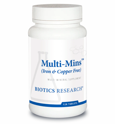 Multi-Mins Iron & Copper Free (Biotics Research)