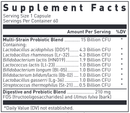 multi probiotic 15 billion douglas labs supplement facts