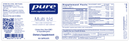 multi t/d pure encapsulations label