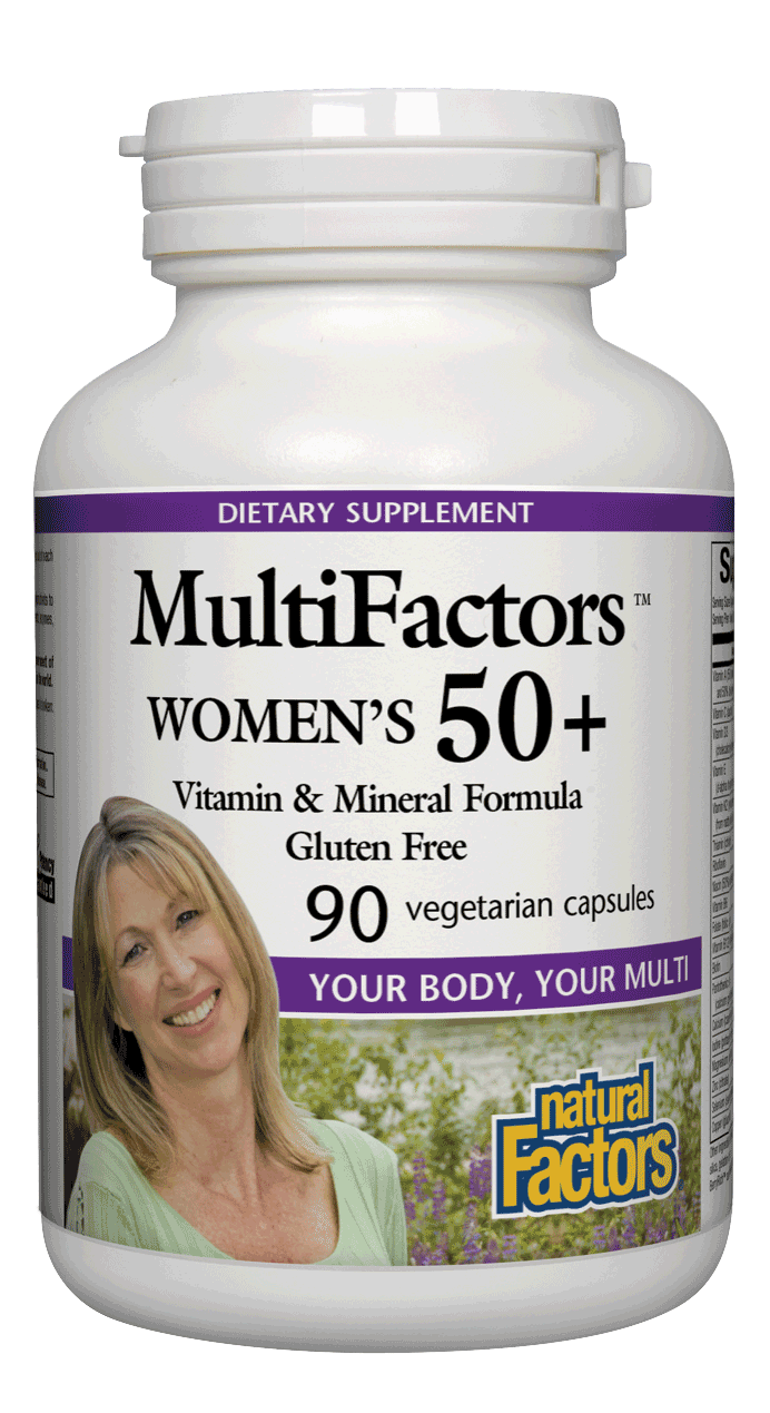 Multifactors Womens 50+ (Natural Factors) Front