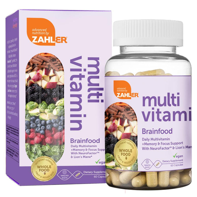 Multivitamin Brainfood (Advanced Nutrition by Zahler) Front