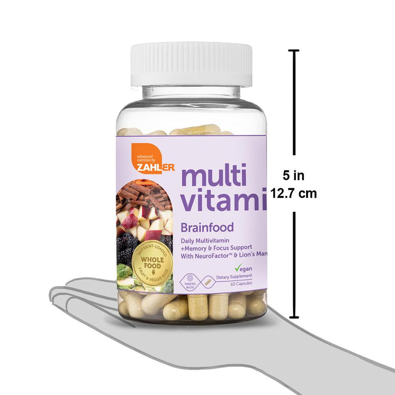 Multivitamin Brainfood (Advanced Nutrition by Zahler) Size