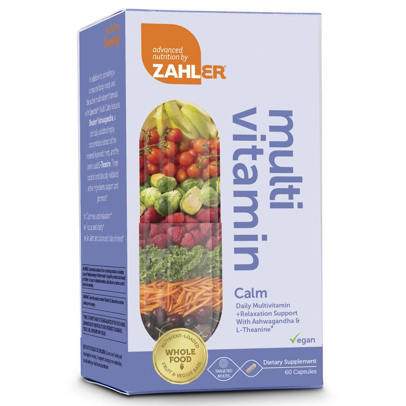Multivitamin Calm (Advanced Nutrition by Zahler) Front-2
