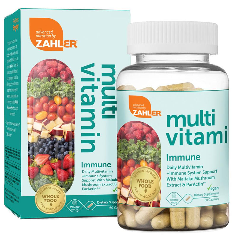 Multivitamin Immune (Advanced Nutrition by Zahler) Front