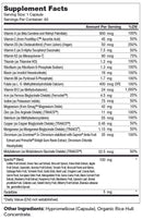 multivitamin one daily advanced nutrition by zahler supplement facts