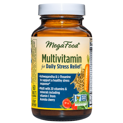 Multivitamin for Daily Stress Relief (MegaFood) Front