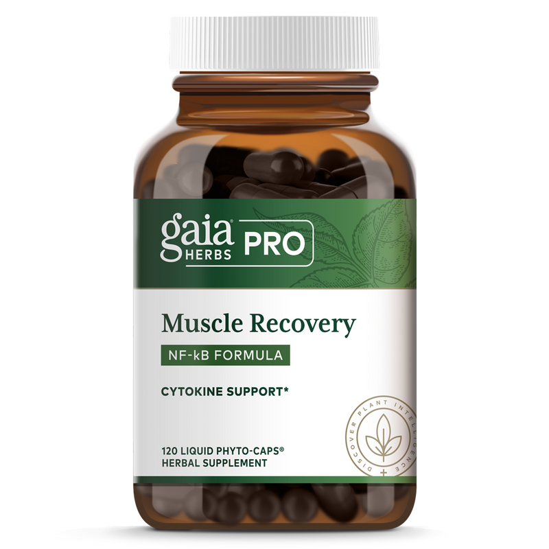 Muscle Recovery NF-kB Formula (Gaia Herbs Professional Solutions) Front