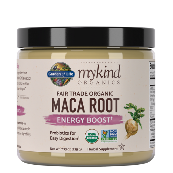MyKind Organics Maca Root Powder (Garden of Life) Front