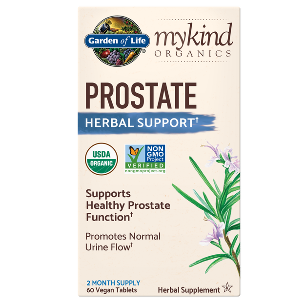 MyKind Organics Prostate Herbal Support (Garden of Life) Front