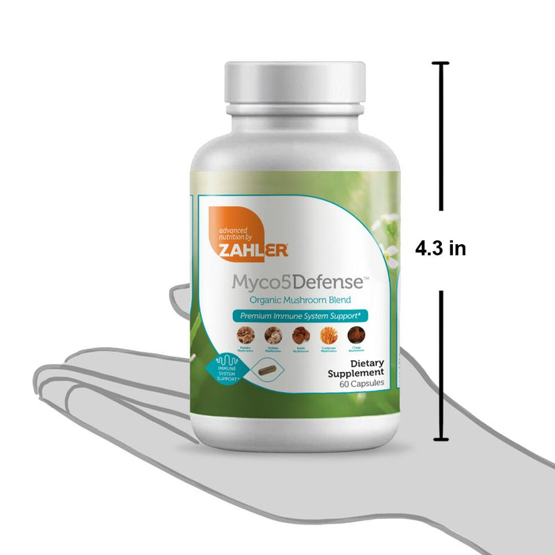 Myco5Defense Organic (Advanced Nutrition by Zahler) Size