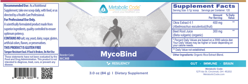 MycoBind (Metabolic Code) Label