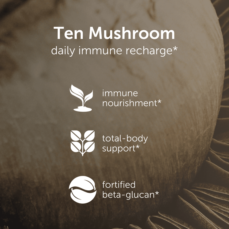 MycoCeutics Ten Mushroom Formula (EcoNugenics) Benefits