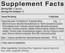 mycoceutics ten mushroom econugenics supplement facts