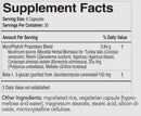 mycophyto complex econugenics supplement facts