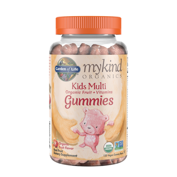 Mykind Kids Multi-Fruit Gummy Bears (Garden of Life) Front