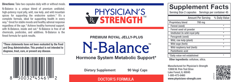 N-Balance (Physicians Strength) Label