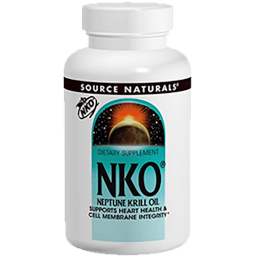 NKO Neptune Krill Oil 500 mg (Source Naturals) Front