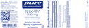 nsk-sd 100 mg pure encapsulations label