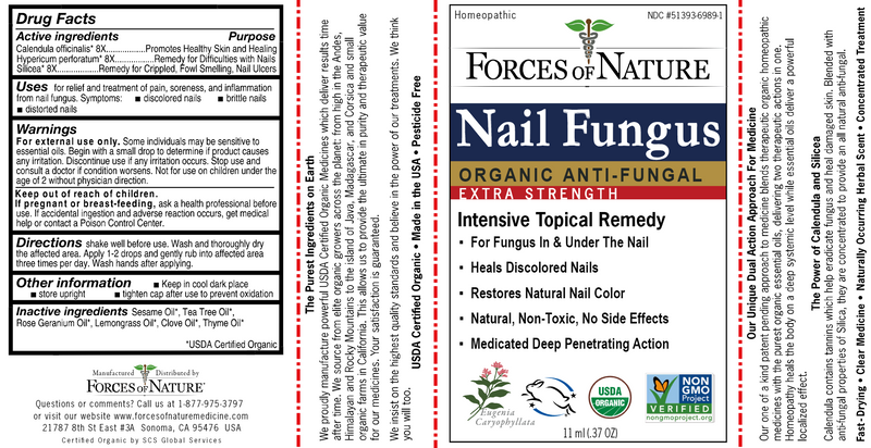 anti-fungal | nail fungus (forces of nature) label