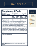 NanoFuel™ (Quicksilver Scientific) Supplement Facts