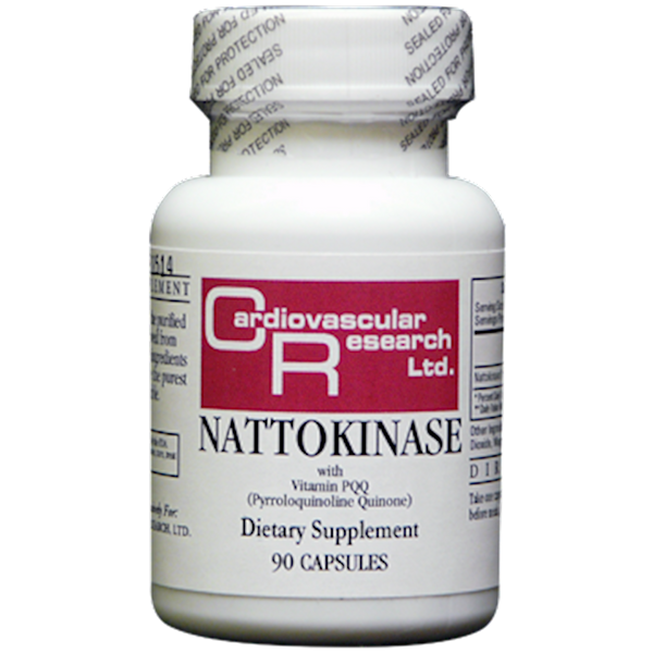 Nattokinase 50 mg (Ecological Formulas) Front
