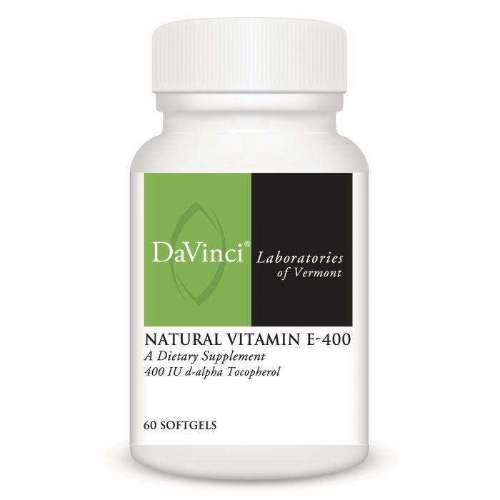 Natural Vitamin E 400 DaVinci Labs