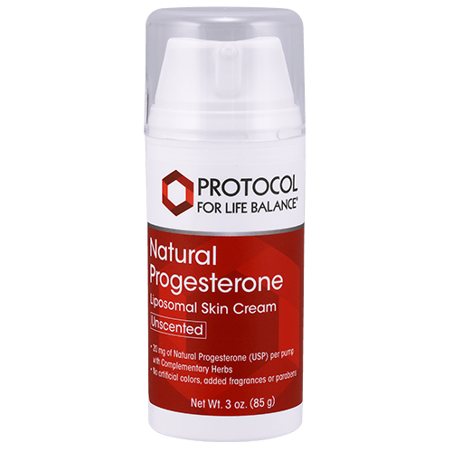 Natural Progesterone w/ Pump Unscented (Protocol for Life Balance)
