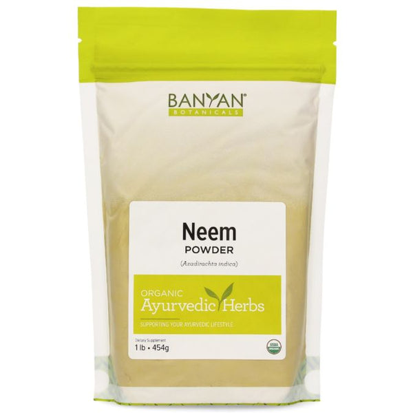 Neem Leaf Powder (Organic) (Banyan Botanicals) Front