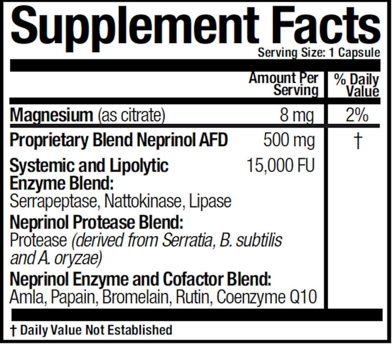 neprinol afd arthur andrew medical supplement facts