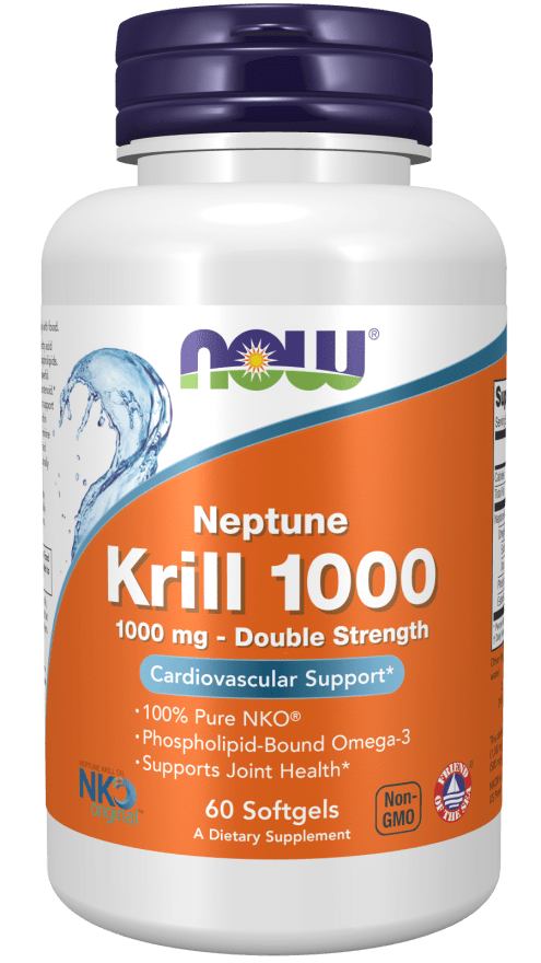 Neptune Krill 1000 mg (NOW) Front