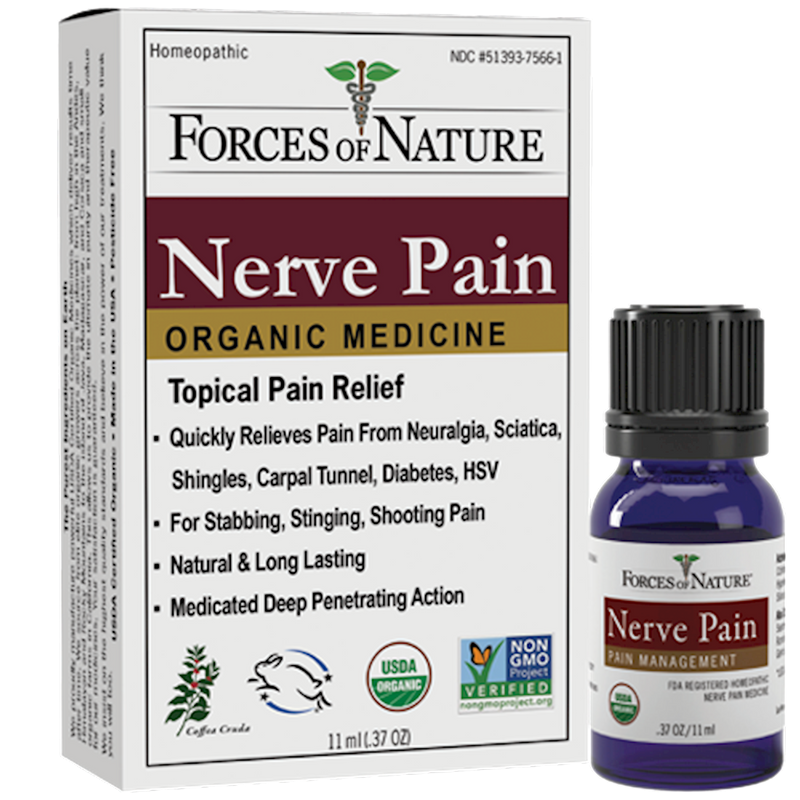 Nerve Pain Organic (Forces of Nature) Front