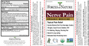 nerve pain (forces of nature) label