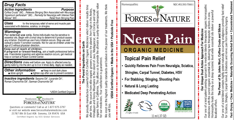 nerve pain (forces of nature) label