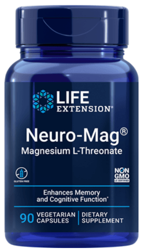 Neuro-Mag® Magnesium L-Threonate (Life Extension) Front