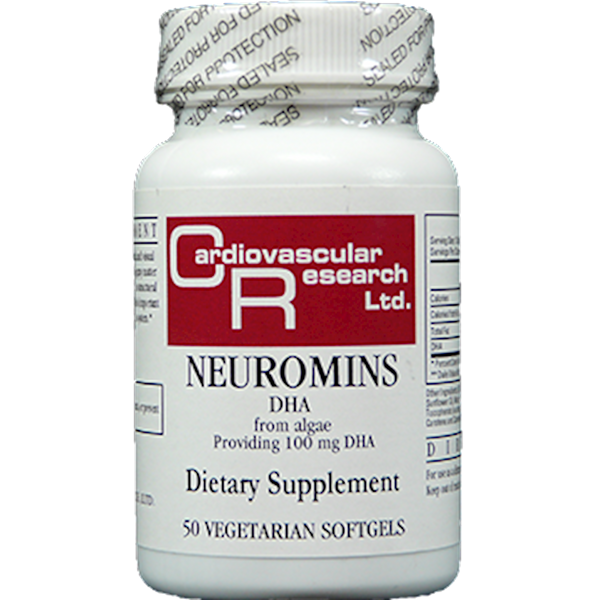 Neuromins DHA 100 mg (Ecological Formulas) Front