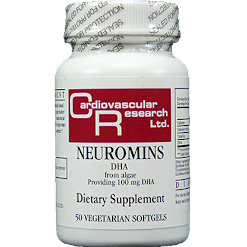 Neuromins DHA 100 mg (Ecological Formulas) Front