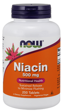 niacin 500 mg (now foods)
