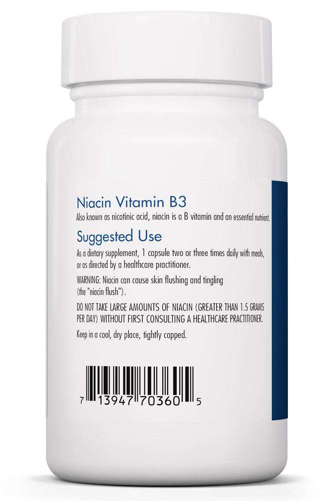 Buy Niacin Capsules Allergy Research Group