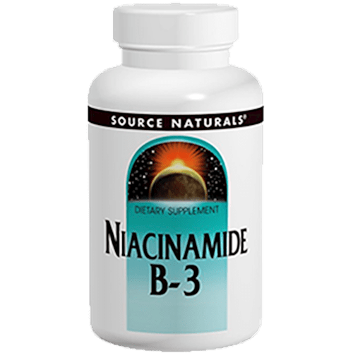 Niacinamide Vit B-3 1500 mg (Source Naturals) Front