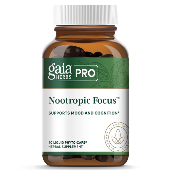 Nootropic Focus (Gaia Herbs Professional Solutions) Front