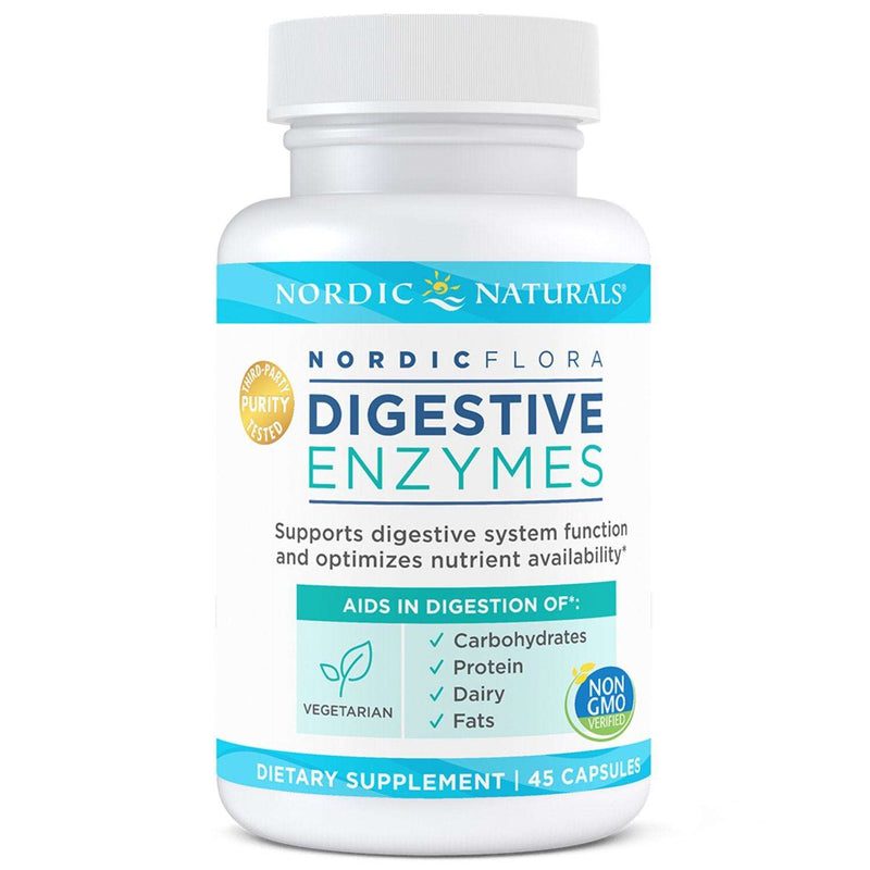 Nordic Flora Digestive Enzymes 45 Capsules Nordic Naturals