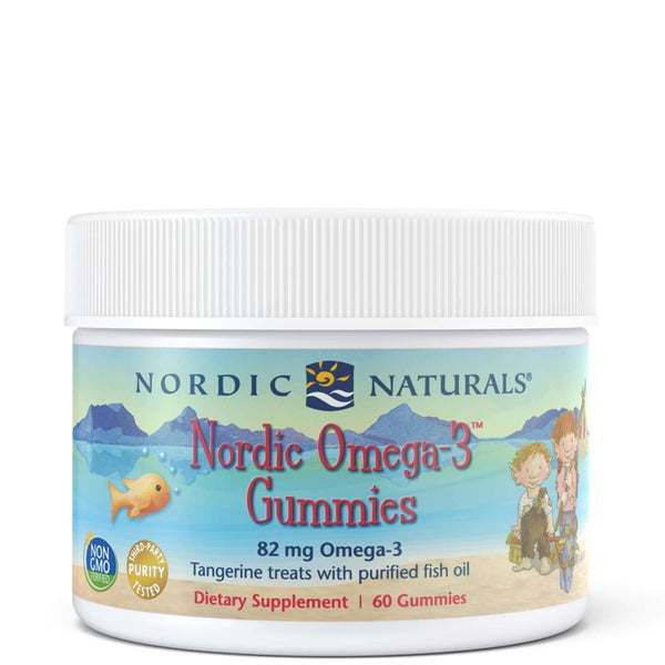 Nordic Omega-3 Gummies Tangerine Nordic Naturals